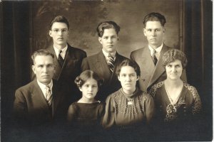 Anton Leraas family